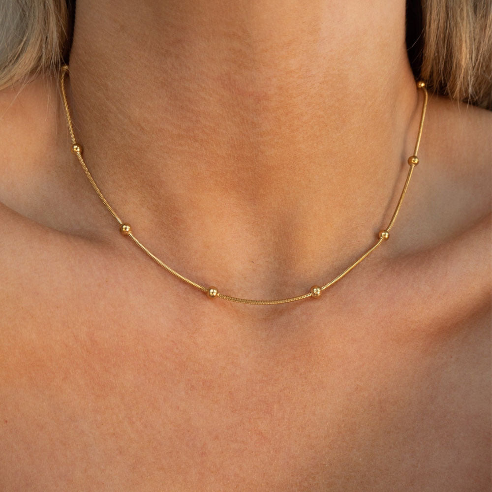 Aurora Bead Necklace