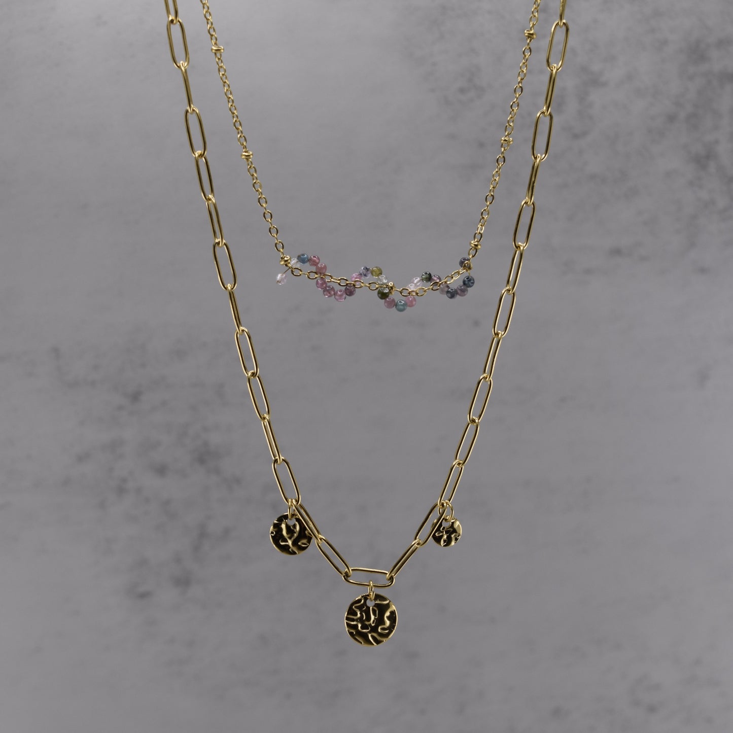 Avena Pebble Necklace – Waterproof /Tarnish-Free / Hypoallergenic