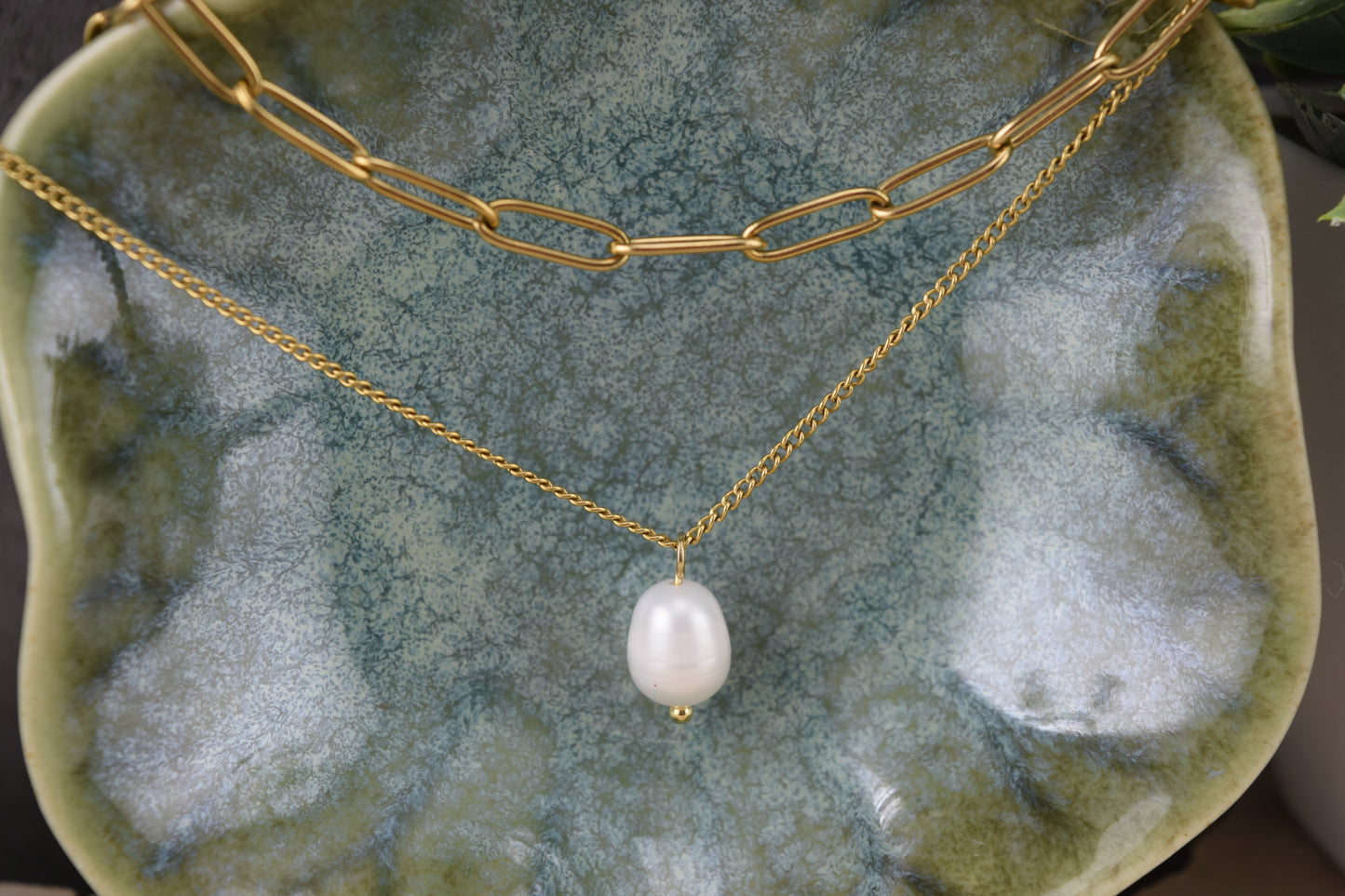 Kona Layered Pearl Necklace