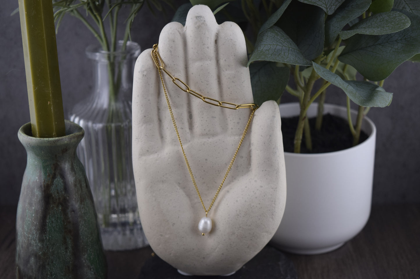 Kona Layered Pearl Necklace