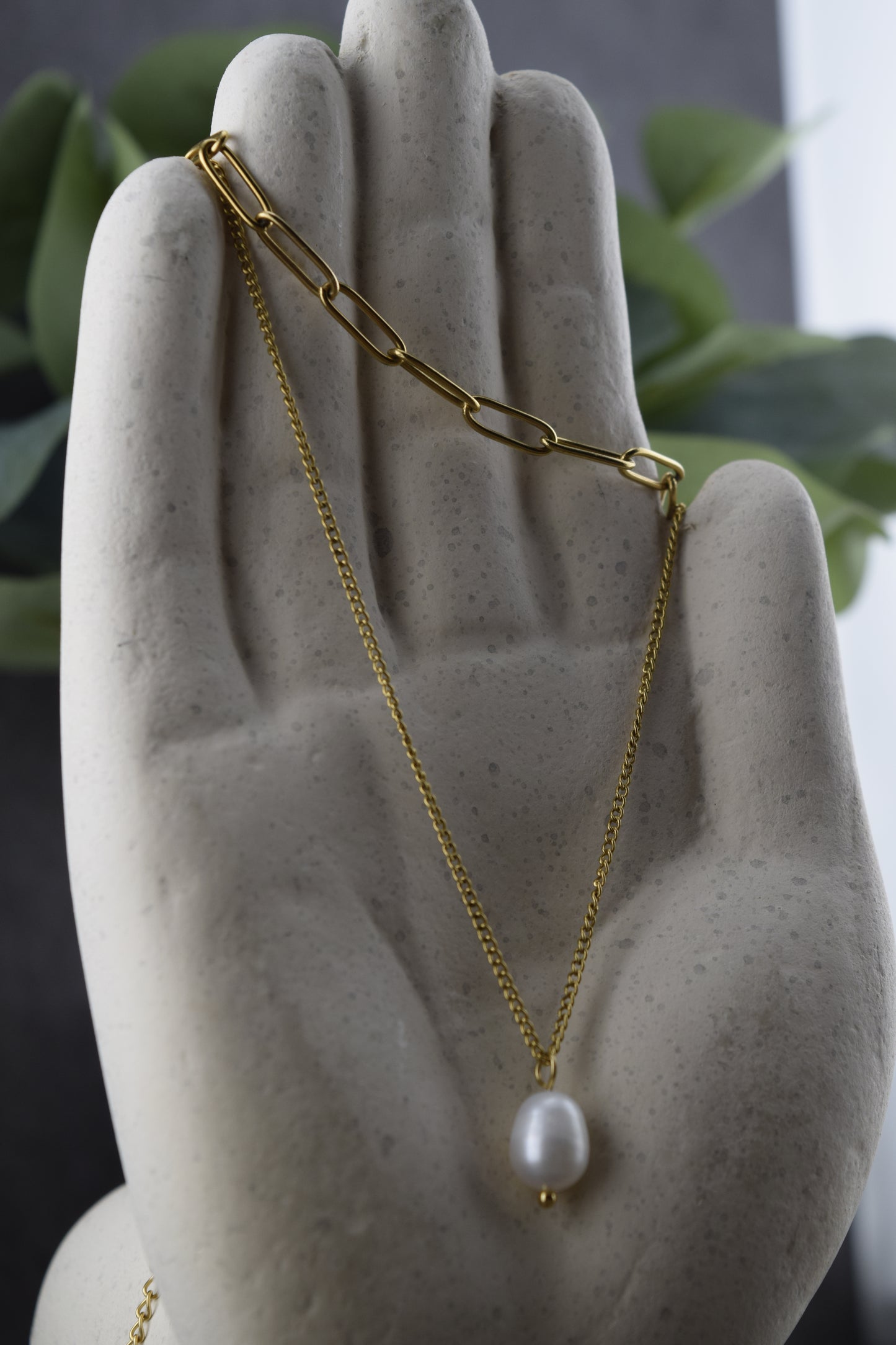 Kona Layered Pearl Necklace