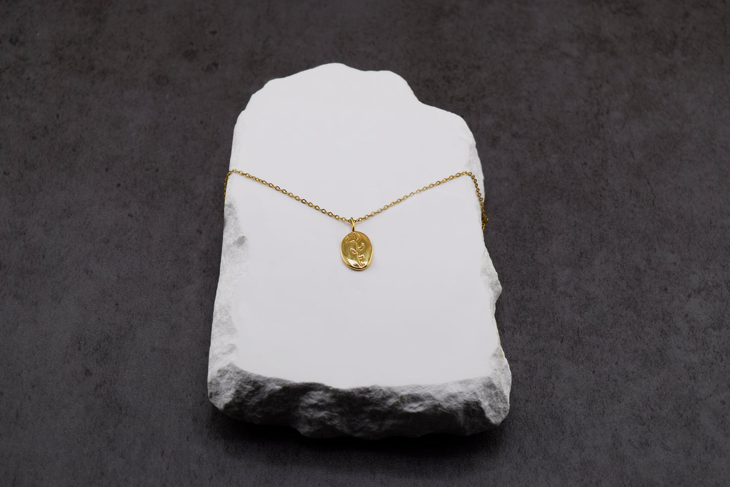 Etched Garden Pendant