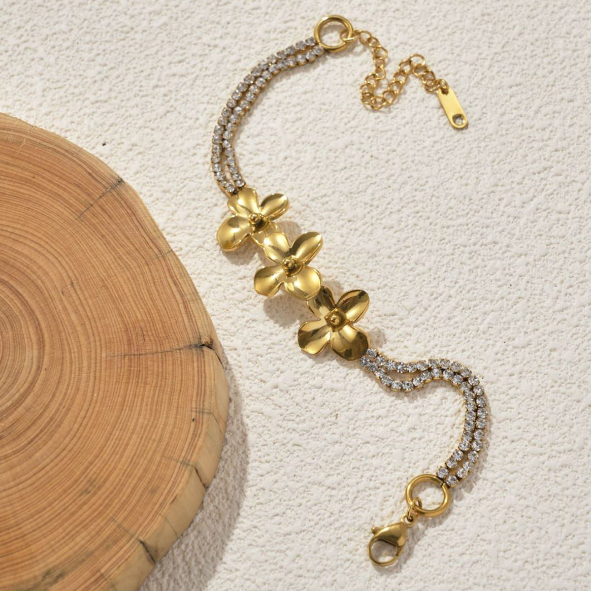 Golden Bloom Bracelet