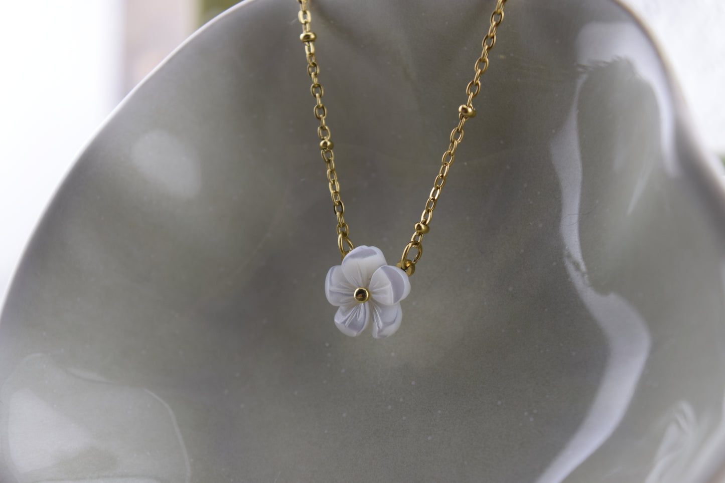 Ivory Sakura Necklace
