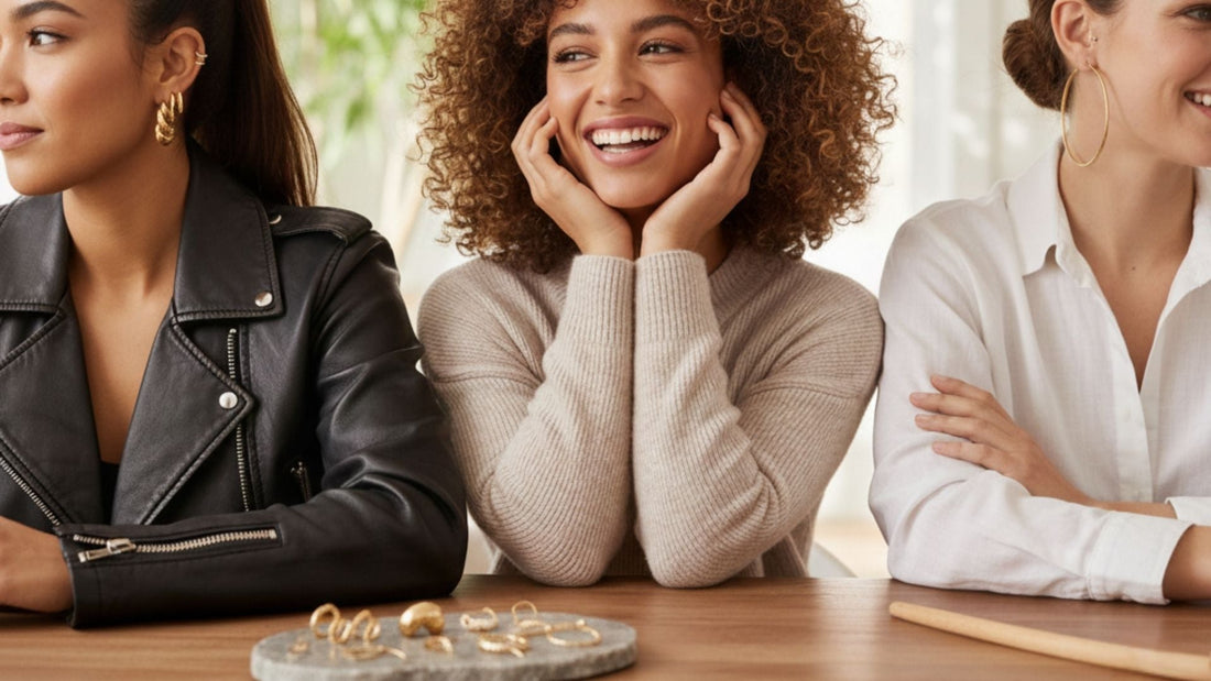 Timeless Versatility: 4 Ways to Style Your Everyday Gold Hoops