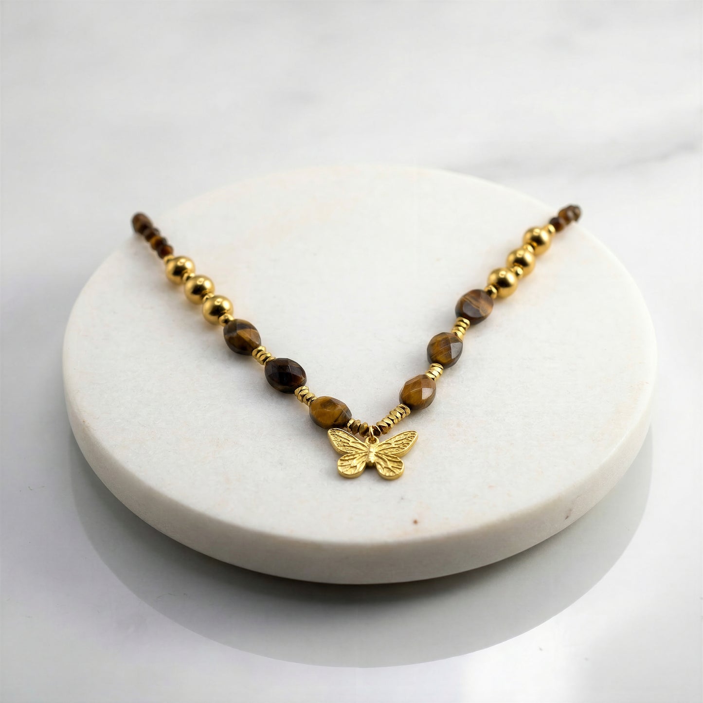 Amber Dew Necklace – Waterproof /Tarnish-Free / Hypoallergenic