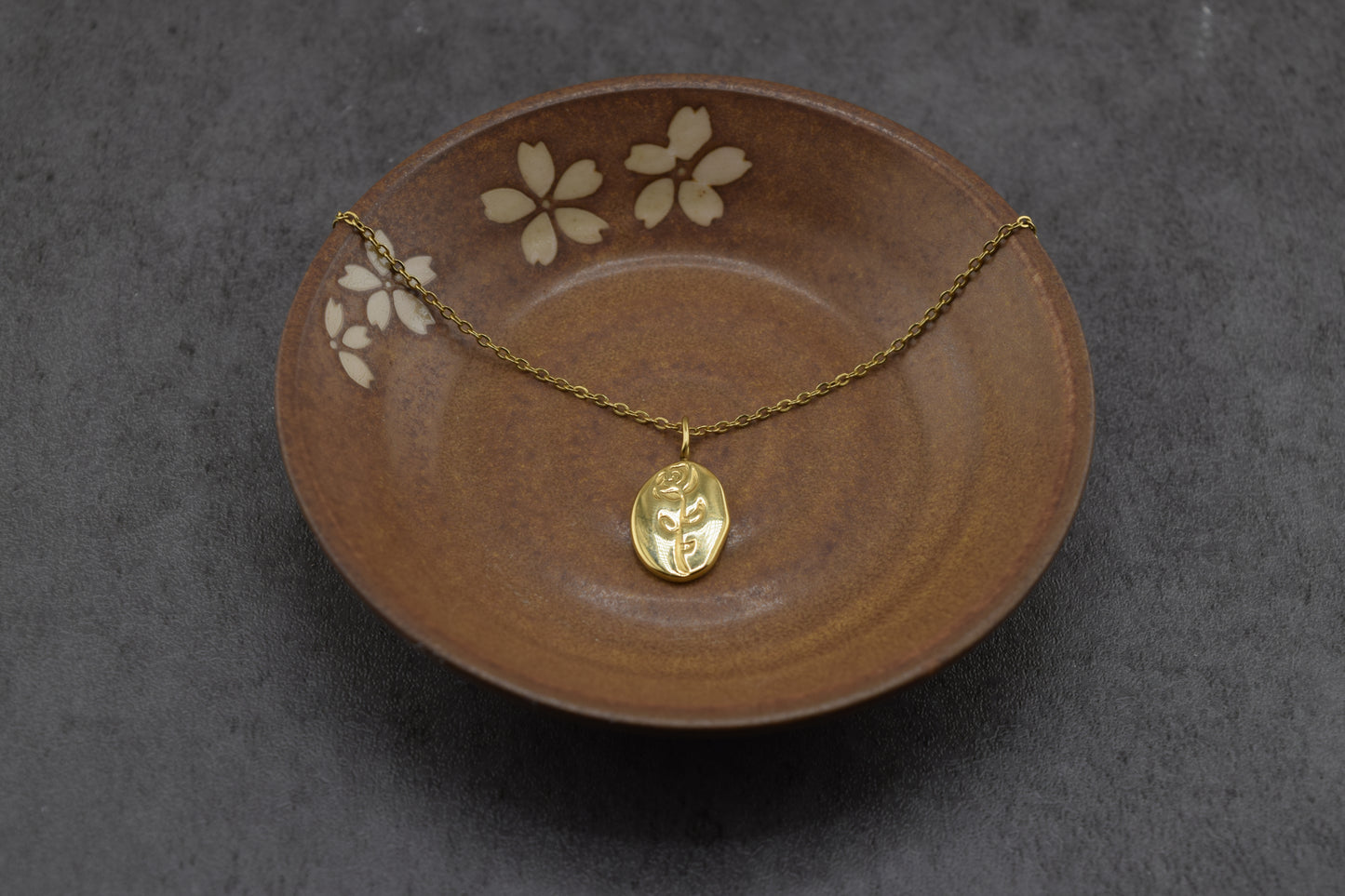 Etched Garden Pendant
