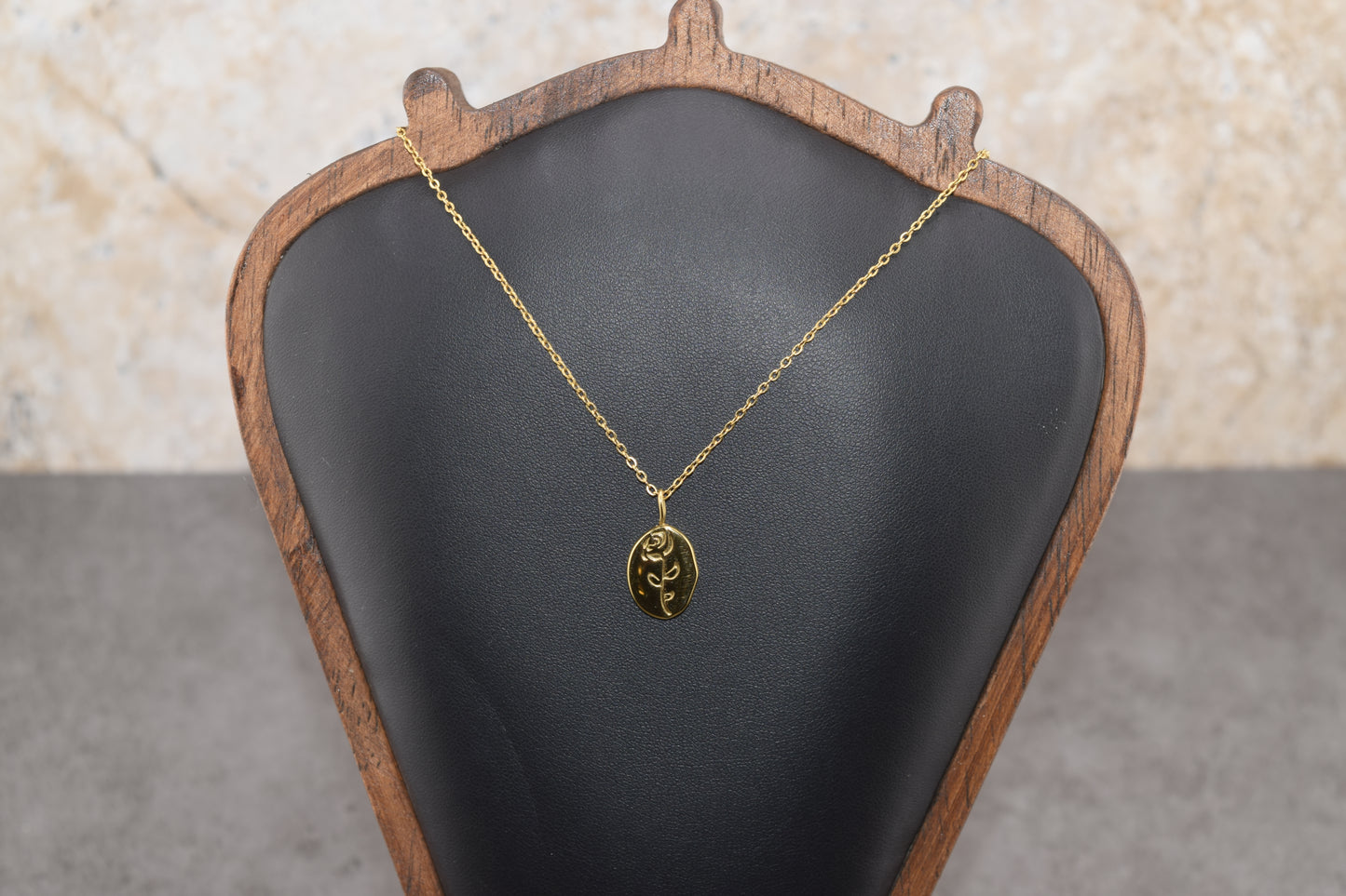 Etched Garden Pendant