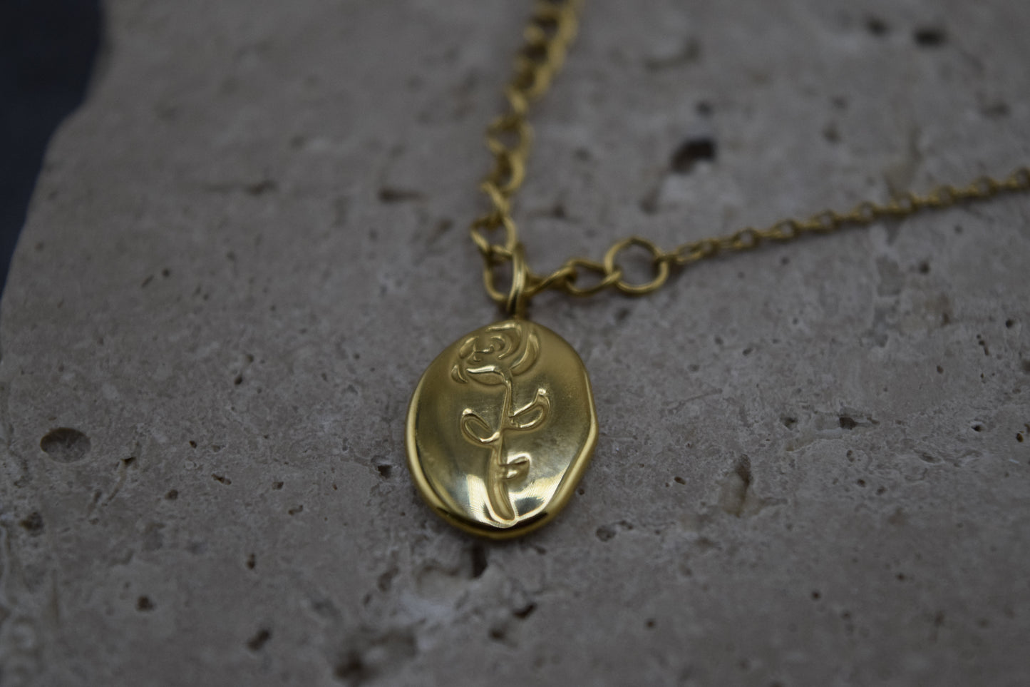 Etched Garden Pendant
