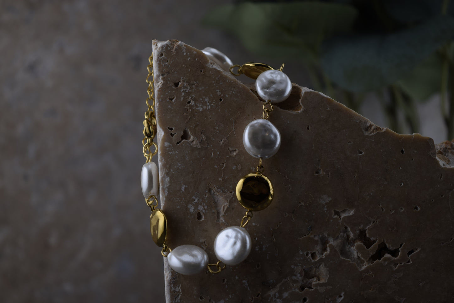 Ivory Coins Bracelet – Waterproof /Tarnish-Free / Hypoallergenic