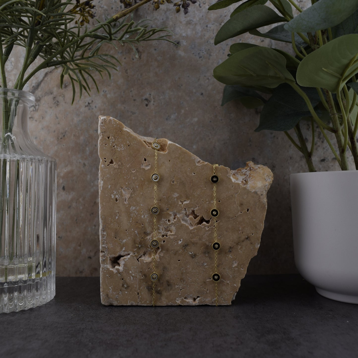 Opaline Gold Bracelet – Tarnish-Free / Hypoallergenic / Waterproof