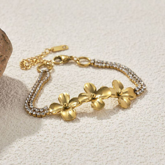 Golden Bloom Bracelet
