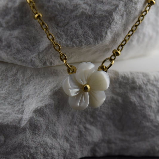 Ivory Sakura Necklace