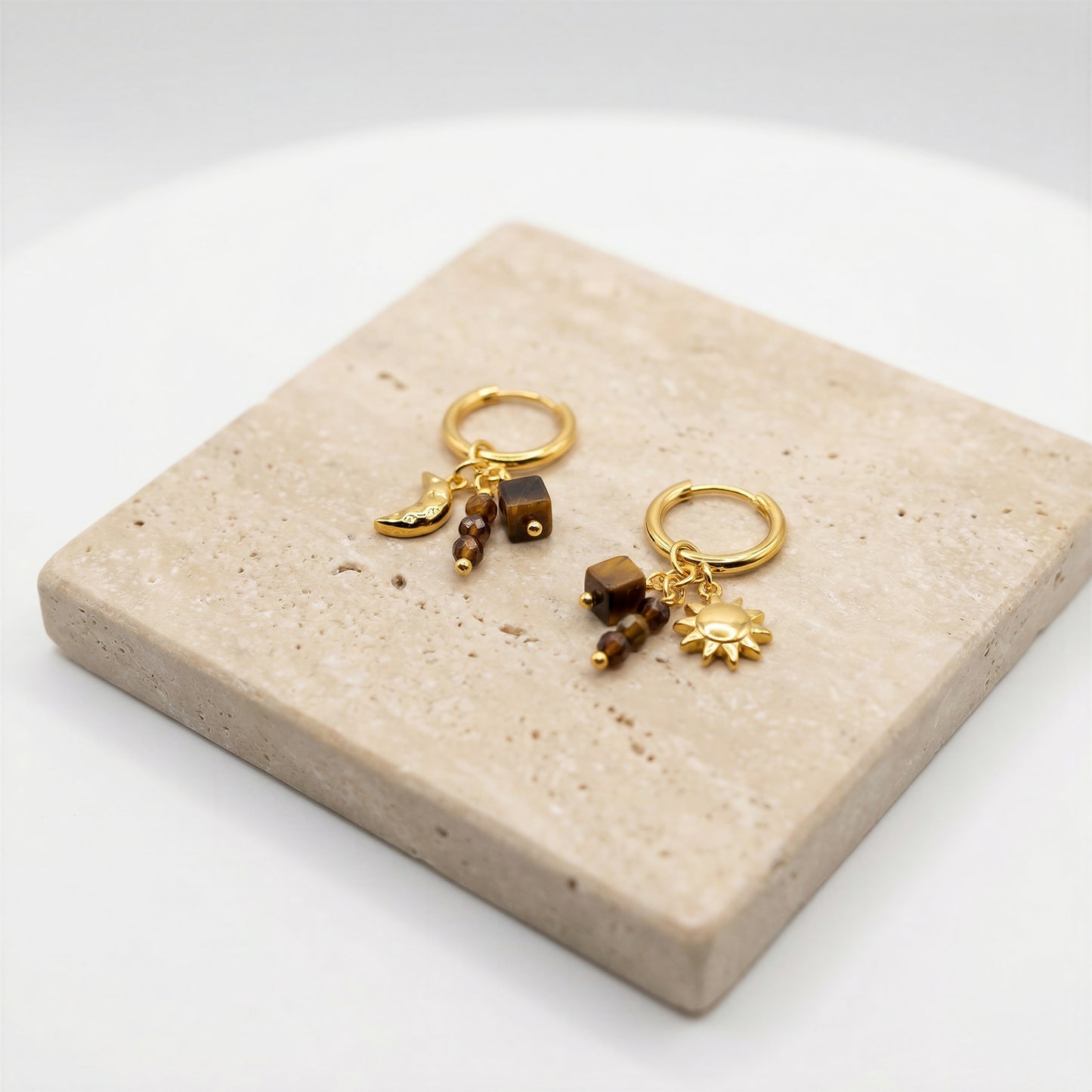 Solstice Huggies – Waterproof /Tarnish-Free / Hypoallergenic