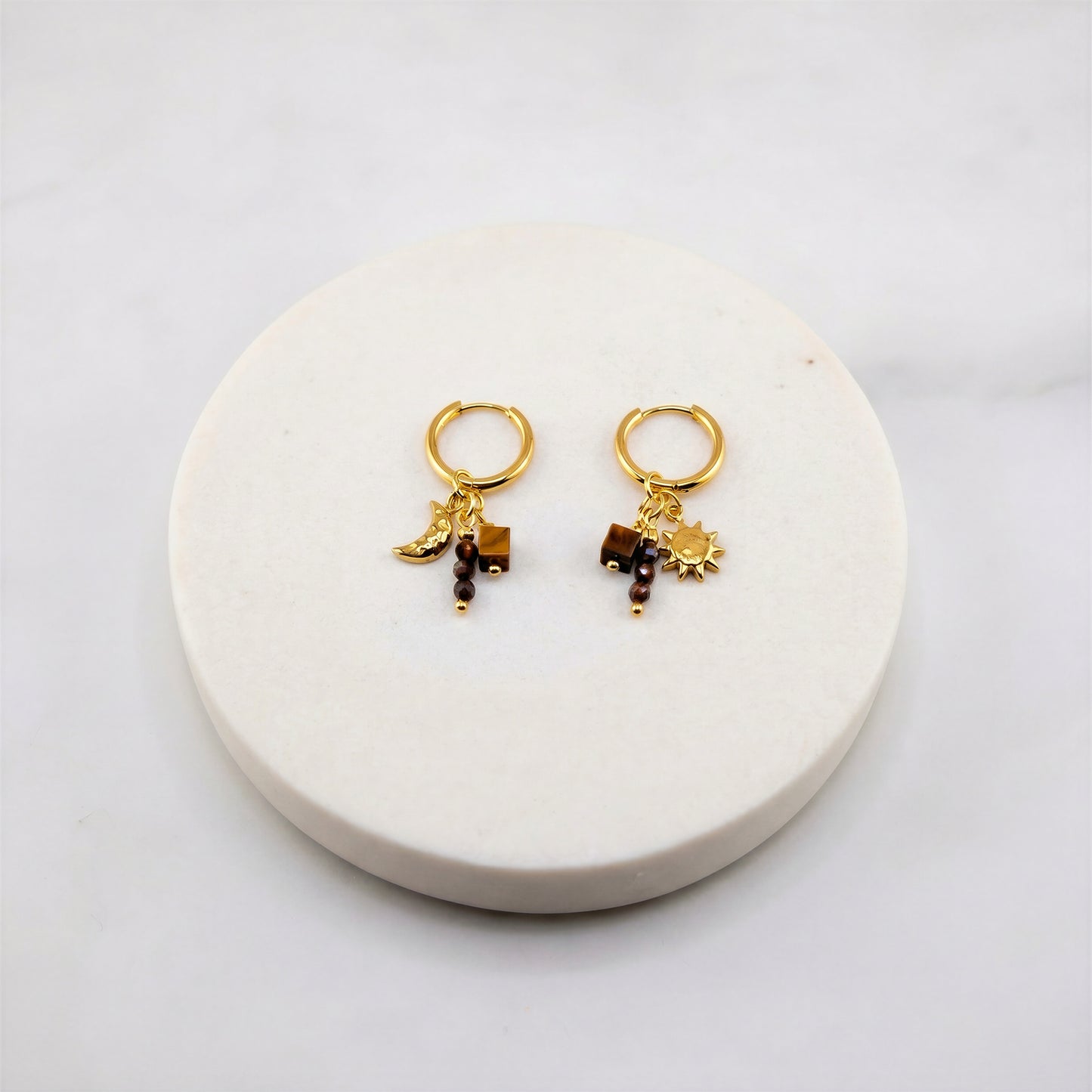 Solstice Huggies – Waterproof /Tarnish-Free / Hypoallergenic