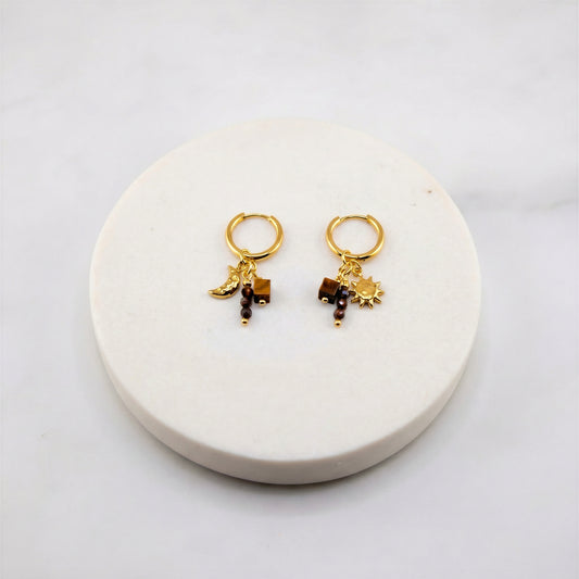 Solstice Huggies – Waterproof /Tarnish-Free / Hypoallergenic