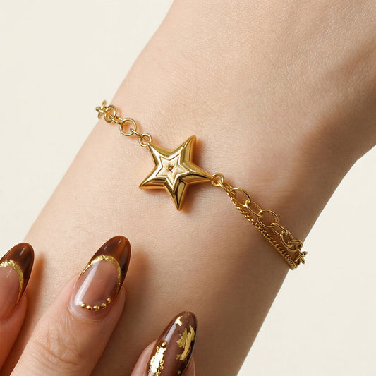 Celeste Statement Bracelet – Waterproof /Tarnish-Free / Hypoallergenic