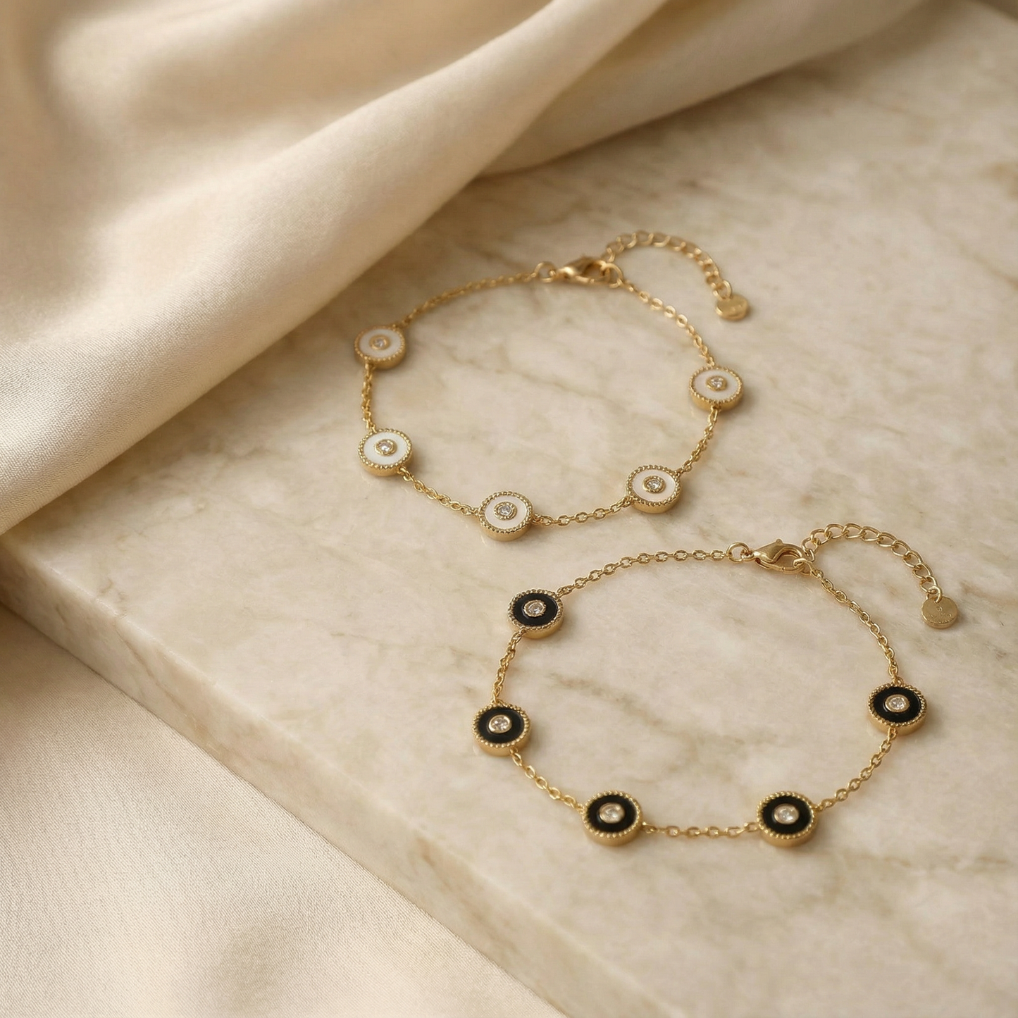 Opaline Gold Bracelet – Tarnish-Free / Hypoallergenic / Waterproof