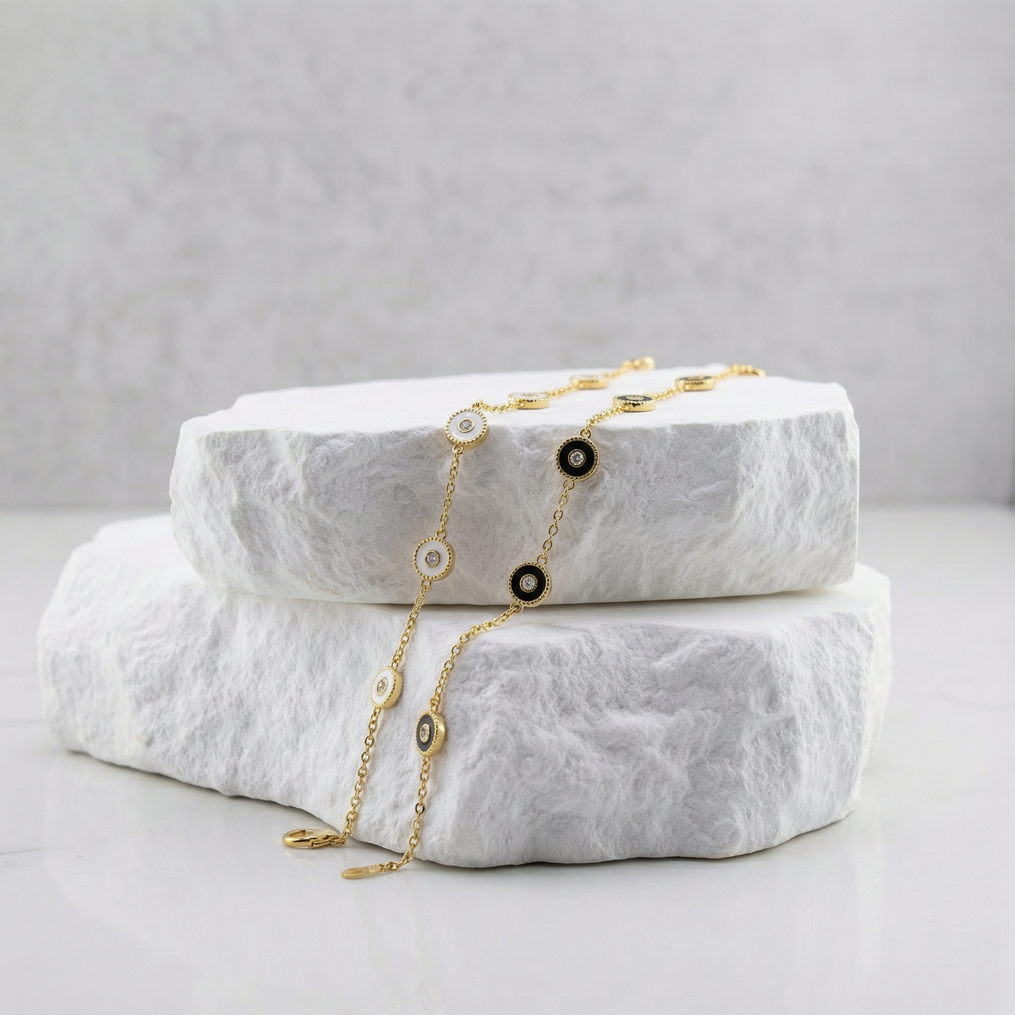 Opaline Gold Bracelet – Tarnish-Free / Hypoallergenic / Waterproof