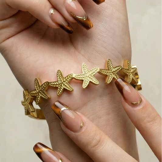 Starfish Clasp – Waterproof /Tarnish-Free / Hypoallergenic